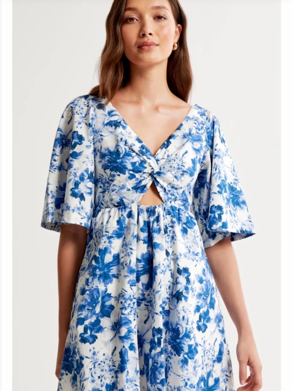 Abercrombie poplin dress.